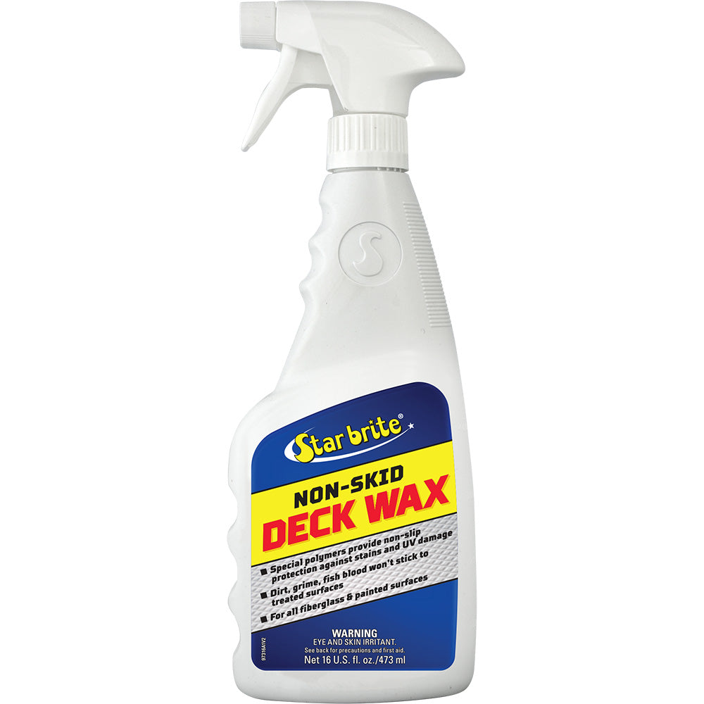 Star brite Non-Skid Deck Wax Spray, 16 oz – UV & Stain Protection