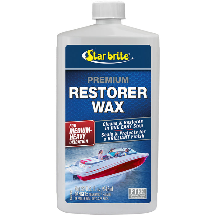 Star brite Premium Restorer Wax, 32 oz