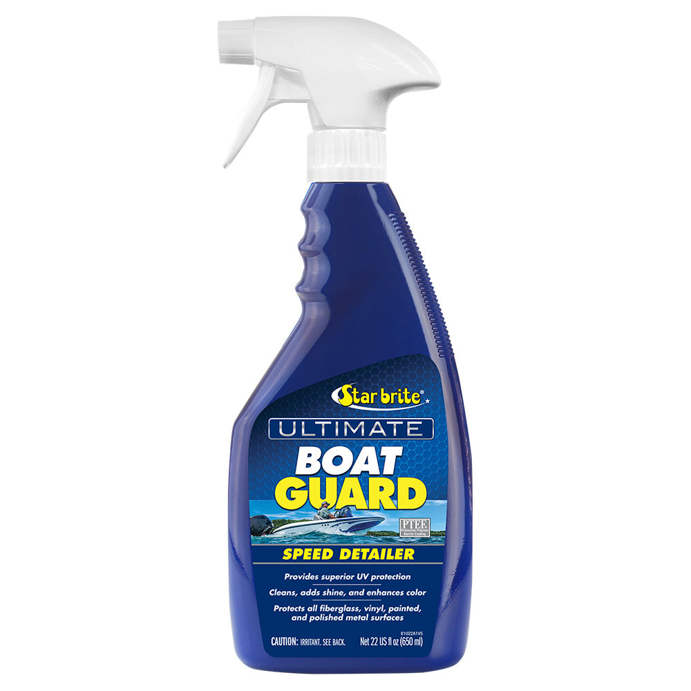 Star brite Boat Guard Speed Detailer & Protectant, 22 oz – PTEF UV Protection