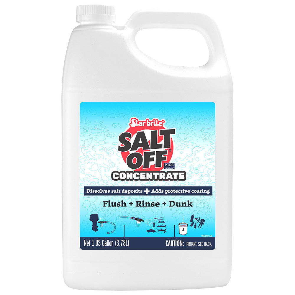 Star brite Salt Off Concentrate Salt Remover, Engine Flush, 1 Gallon