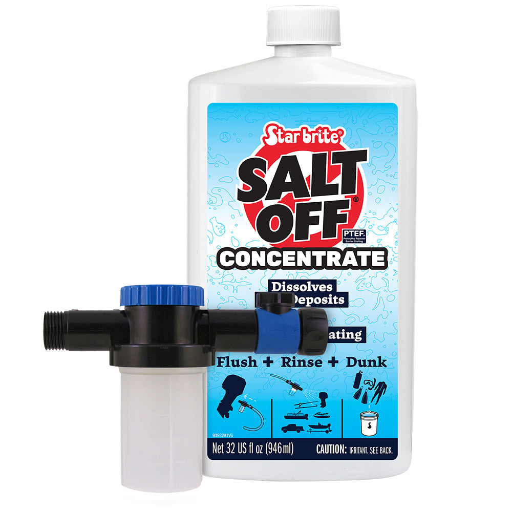 Star brite Salt Off Concentrate Kit with Applicator, 32 oz – with PTEF