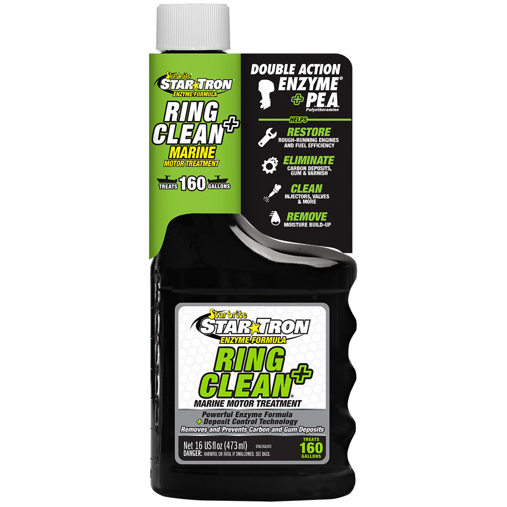 Star brite Star-Tron Ring Clean+ Fuel Injector Cleaner, 16 fl. oz.