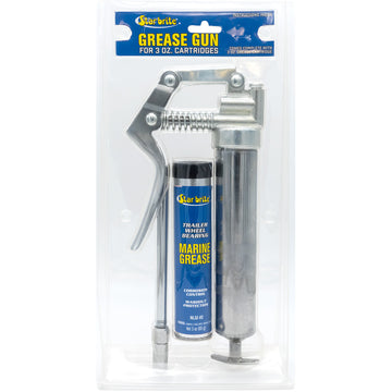 Star brite Pistol Grease Gun with Marine-Grade Cartridge, NLGI #2, 3 oz