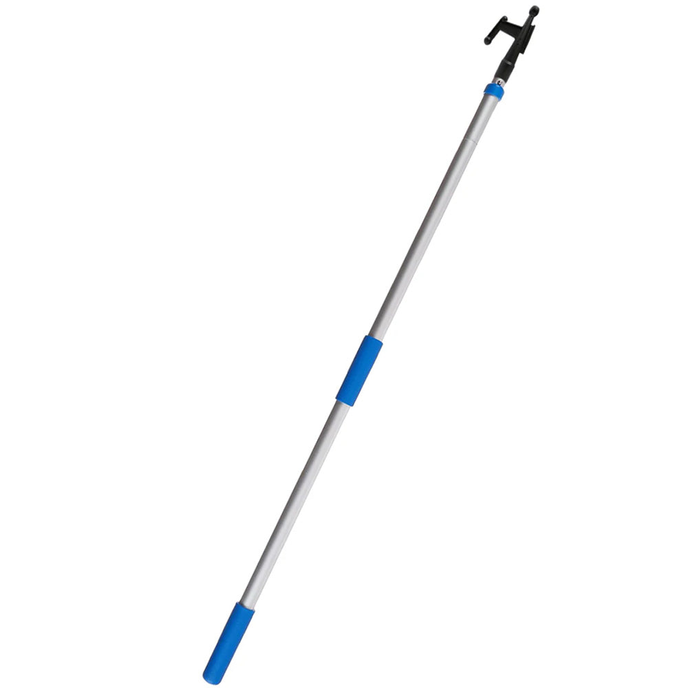 Star brite Floating Telescopic Extend-A-Brush and Boat Hook, 3–6 ft., 40054