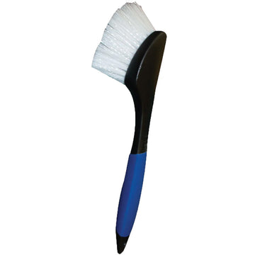 Star brite Stiff Deck Brush with Long Handle, Heavy-Duty Marine Grade