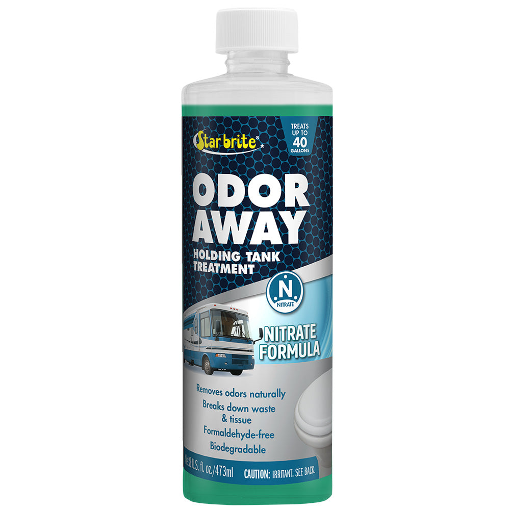 Star brite 76308 Odor Away Holding Tank Treatment, Nitrate, 8 oz x 4-Pack
