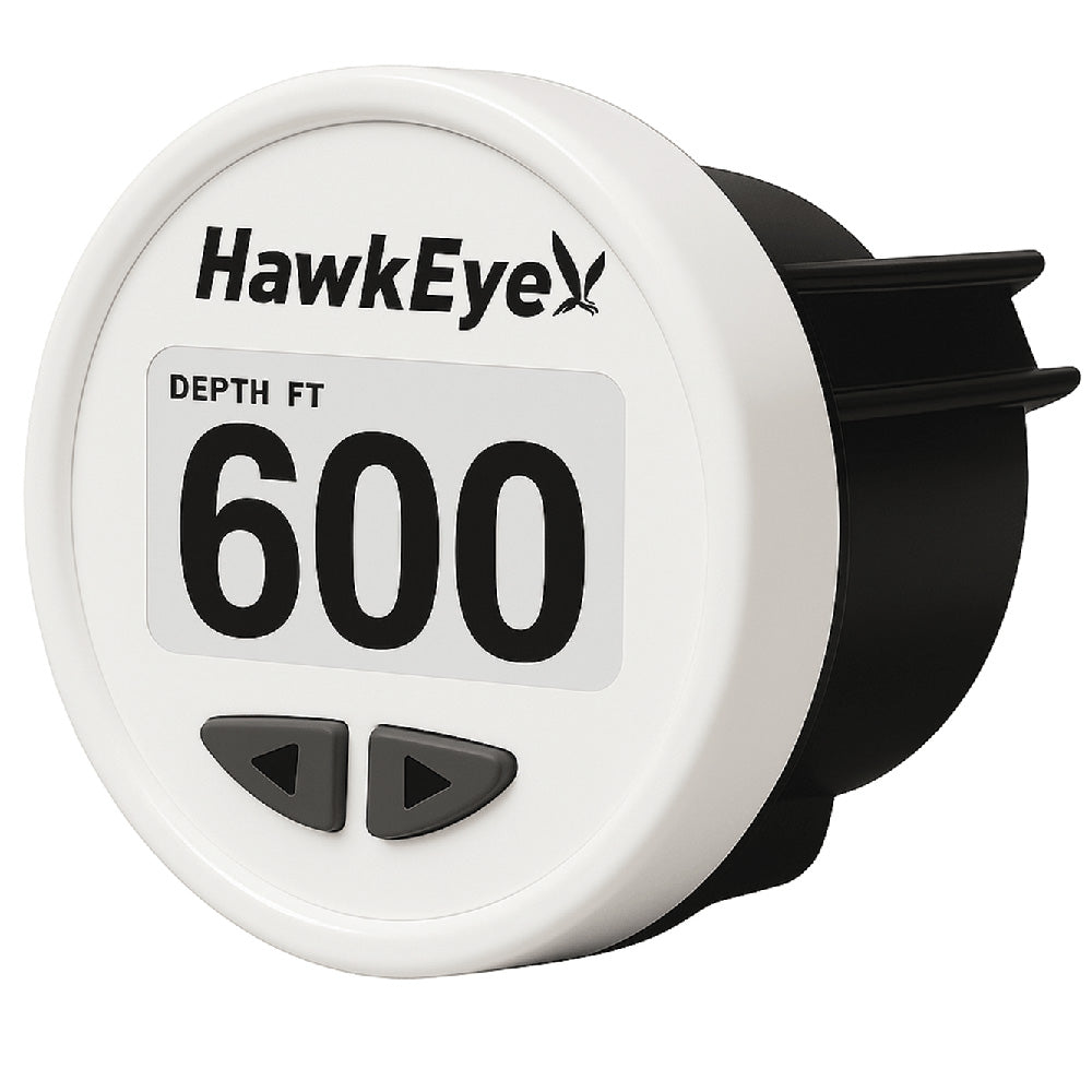HawkEye DepthTrax Edge In-Dash Depth Finder, HD Color, 600' Max Depth