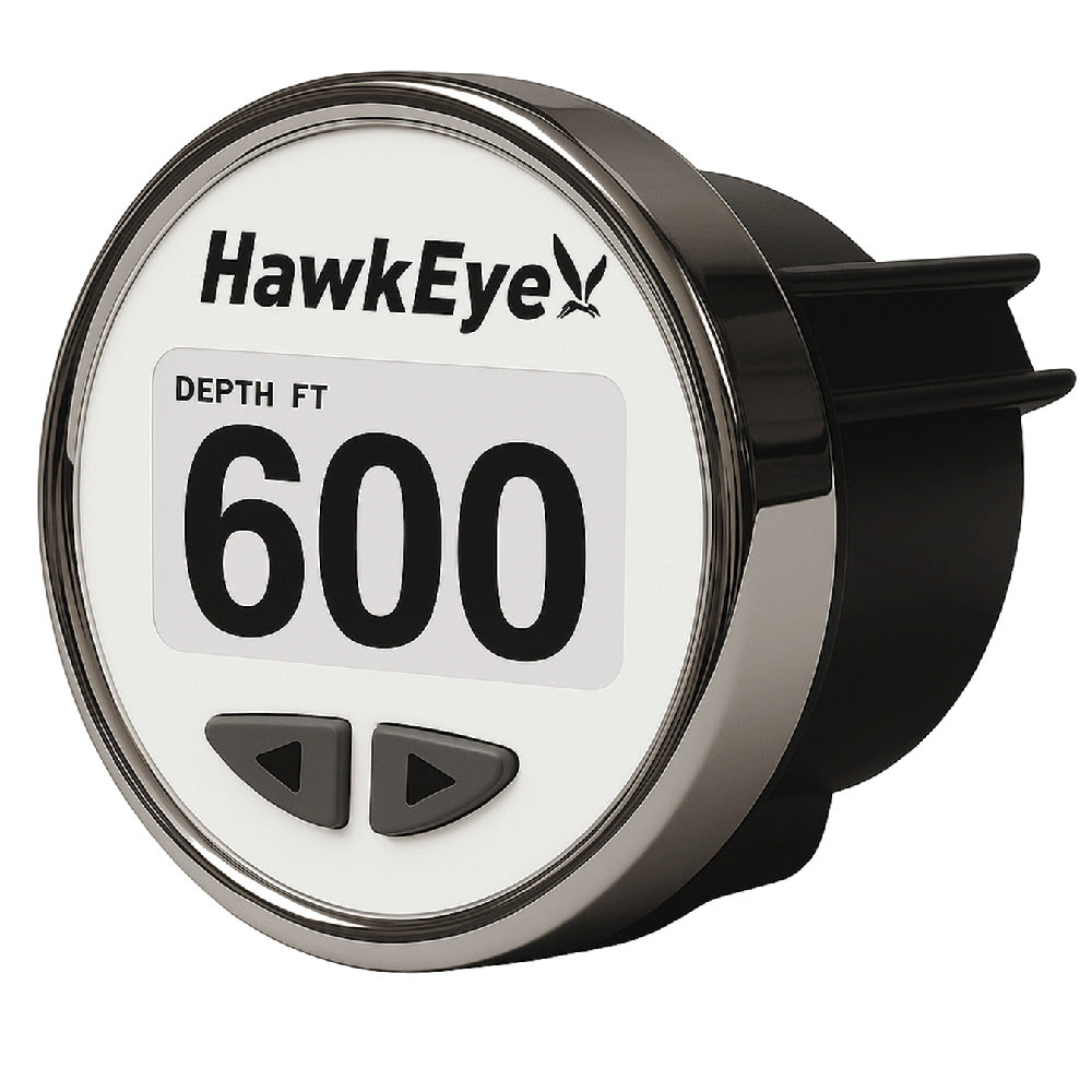 HawkEye DepthTrax Edge In-Dash Depth Finder, HD Color, 600' Max Depth