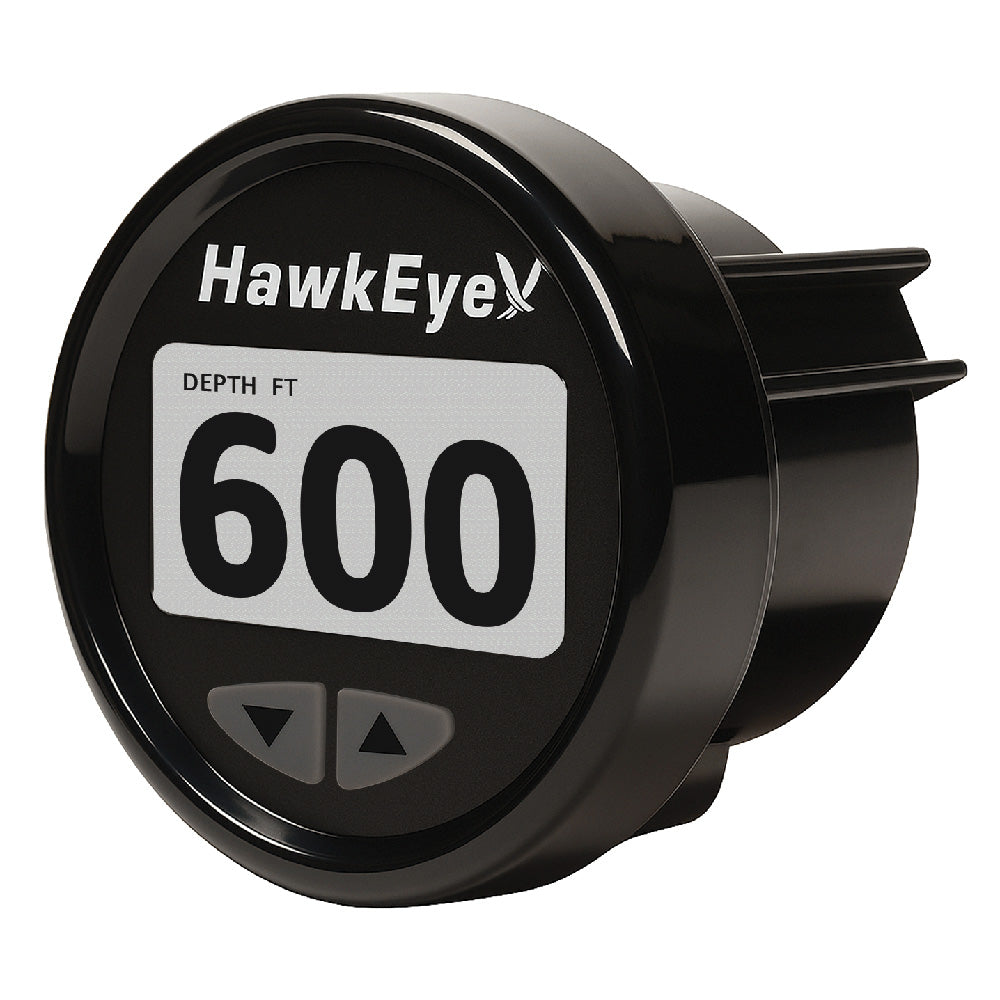 HawkEye DepthTrax Edge In-Dash Depth Finder, HD Color, 600' Max Depth