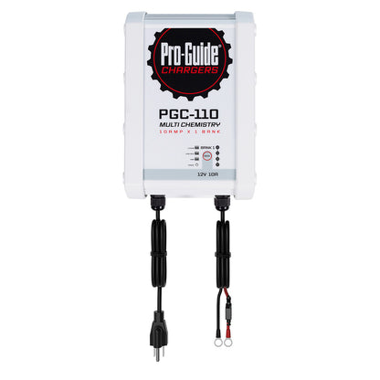 Pro-Guide PGC-110 1-Bank On-Board Battery Charger, 12V 10A – IP68 Waterproof