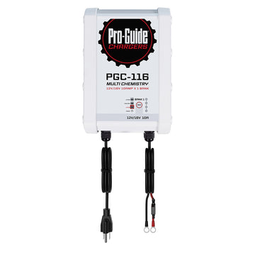 Pro-Guide Batteries PGC-116 1-Bank On-Board Charger, 12V/16V - 10A Output
