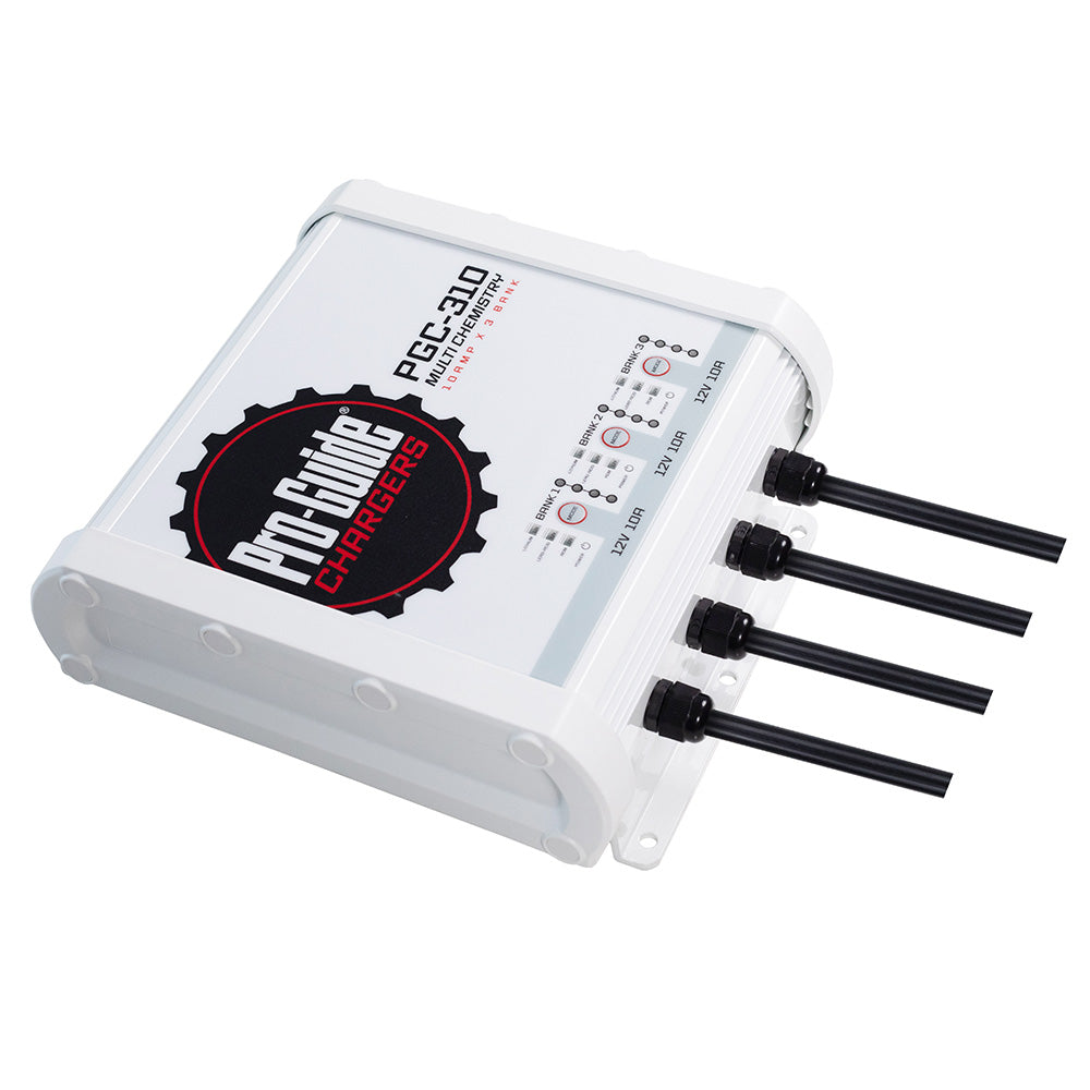 Pro-Guide PGC-310 3-Bank On-Board Battery Charger, 12V 30A – 4-Year Warranty