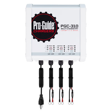 Pro-Guide PGC-310 3-Bank On-Board Battery Charger, 12V 30A – 4-Year Warranty