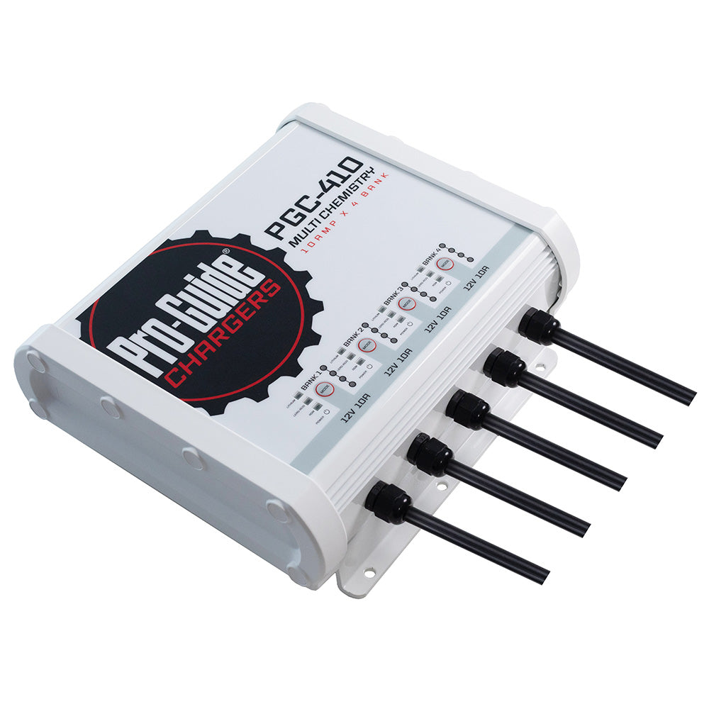 Pro-Guide Batteries PGC-410 4-Bank 12V 40A On-Board Charger
