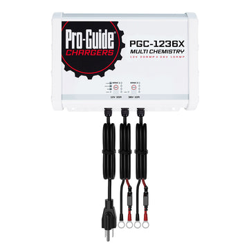 Pro-Guide PGC-1236X 2-Bank On-Board Battery Charger, 12V/36V 30A, IP68