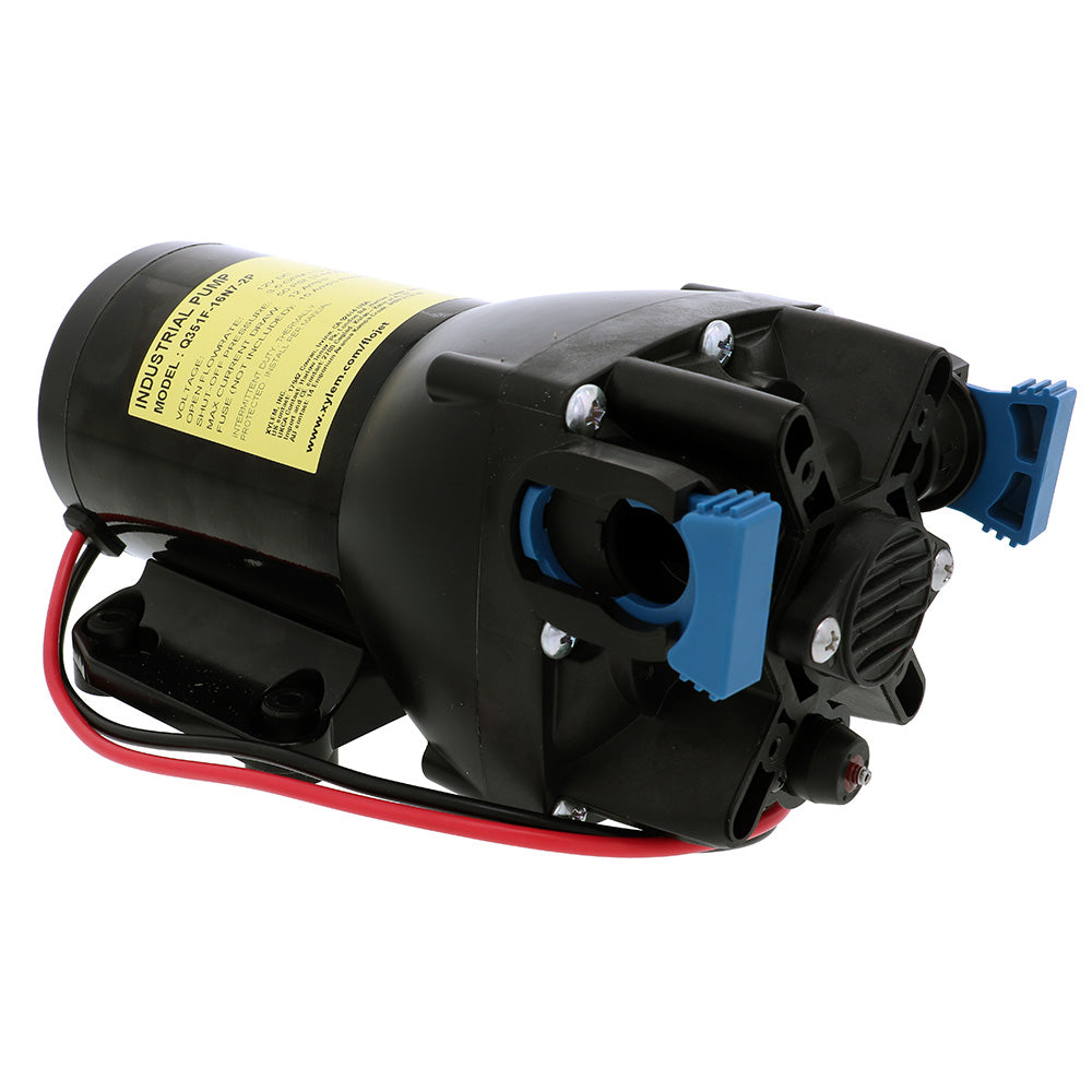 Flojet VersiJet Industrial Diaphragm Pump, 3.5 GPM / 12V DC / 50 PSI