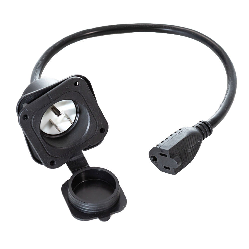 Pro-Guide Batteries Single AC Receptacle, 15A, 125V, 14 AWG Wire