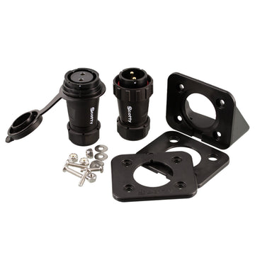 Scotty 2121 Marine Grade Plug & Socket - 12V