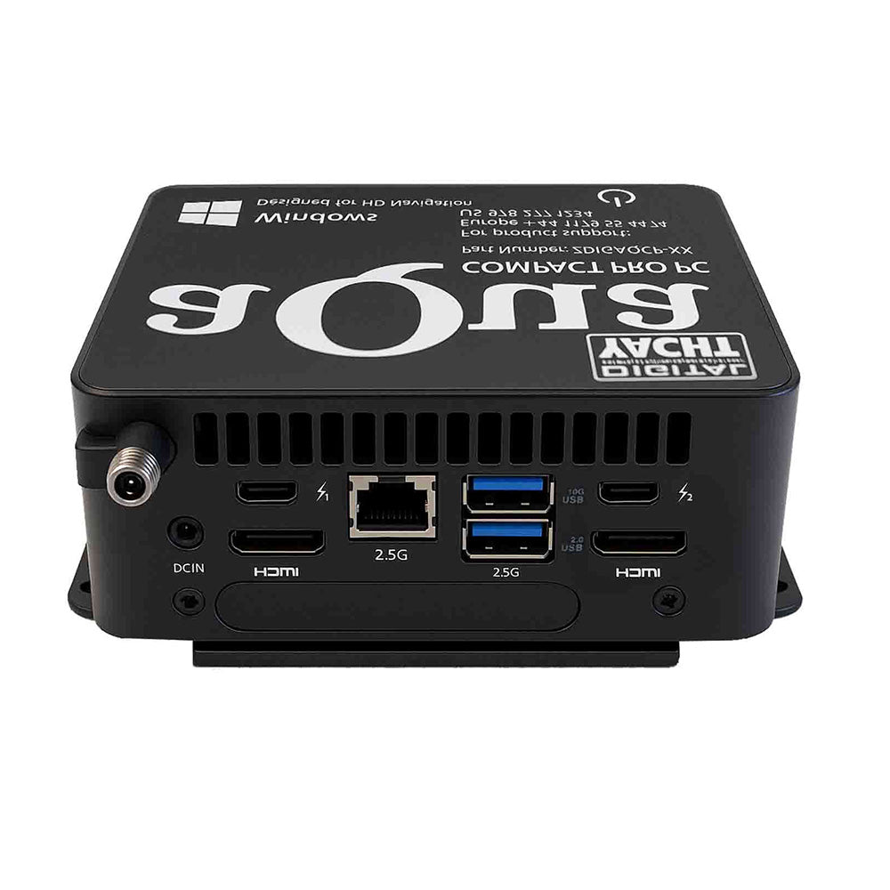 Digital Yacht Aqua Compact Pro+ PC Marine Computer, Intel Core i7, 8GB RAM, 480GB SSD