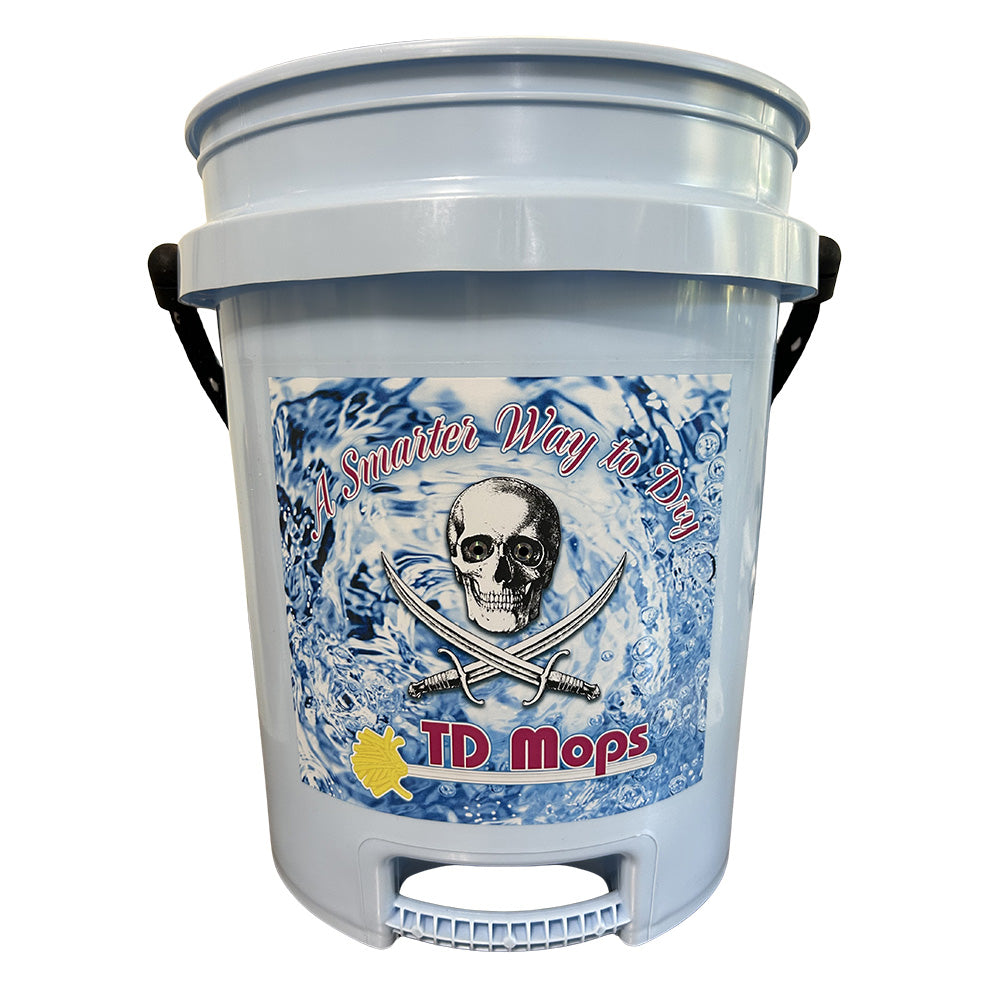 TD Mop TD Grip Bucket, 5 Gallon – Light Blue