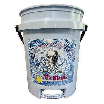 TD Mop TD Grip Bucket, 5 Gallon – Light Blue