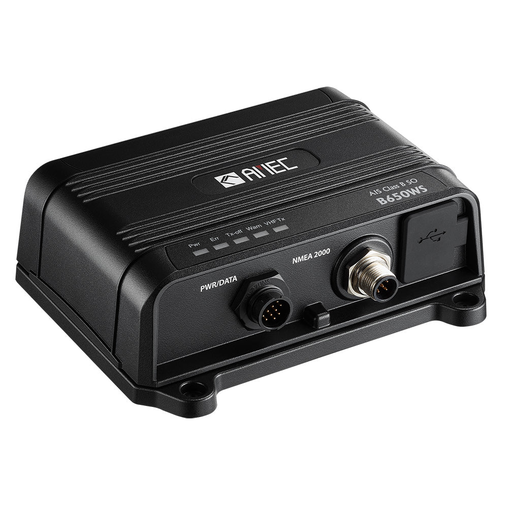 AMEC B650WS Class B AIS Transceiver with Wi-Fi and VHF Antenna Splitter