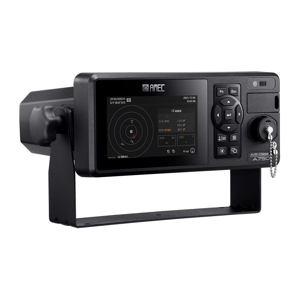 AMEC A750 Class A AIS Transceiver with 4.3 in. Display