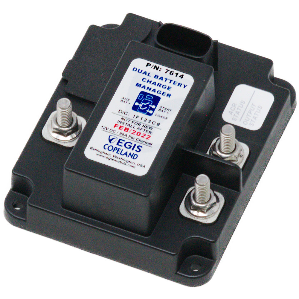 Egis Mobile Electric Dual Battery Charge Manager, 12V (7614)