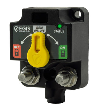 Egis Mobile Electric XD Single Low Voltage Disconnect with Manual Knob
