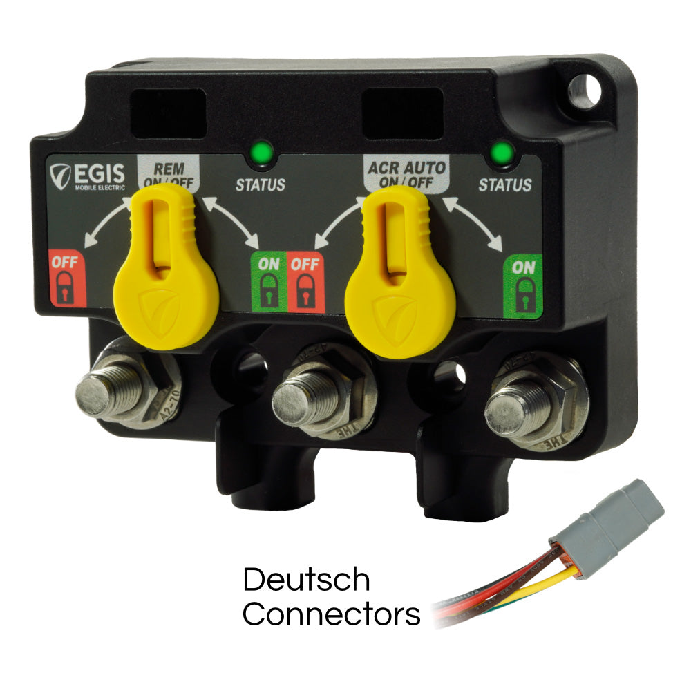 Egis Mobile Electric XD Flex 1 Dual Relay/ACR with Manual Knob and 6-Pin DTM Connector