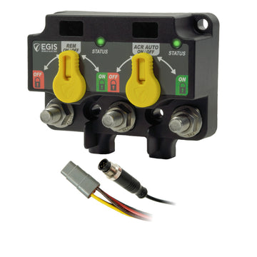 Egis Mobile Electric XD NMEA 2000 Dual Relay/VSR, 8-Pin DT Connector