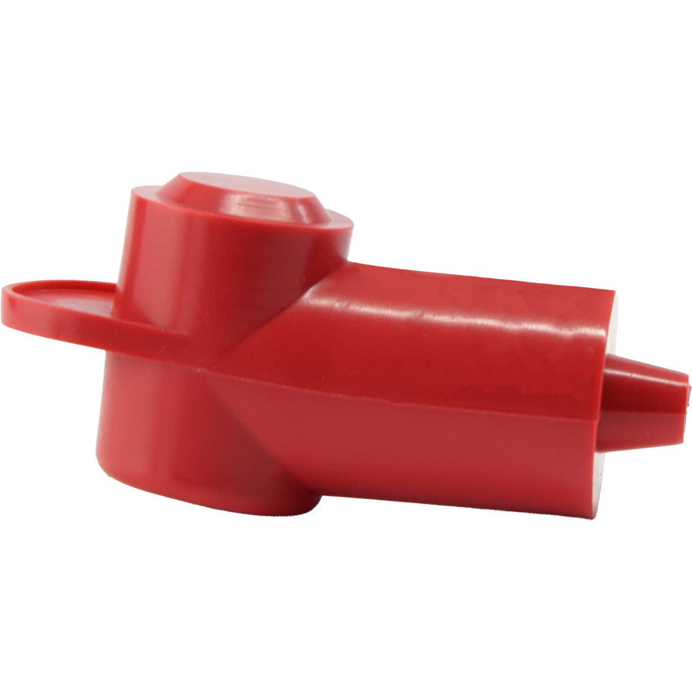 Egis Mobile Electric Cable Cap Stud Insulator, 10-18 AWG, Red, 3-Pack