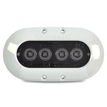 OceanLED X4 Series Underwater LED Boat Light, White Bezel