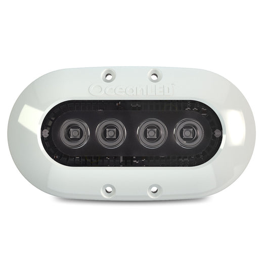 OceanLED X4 Series Underwater LED Boat Light, White Bezel