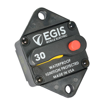 Egis Mobile Electric 85 Series 30A Panel Mount Circuit Breaker