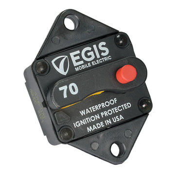 Egis Mobile Electric 85 Series 70A Panel Mount Circuit Breaker