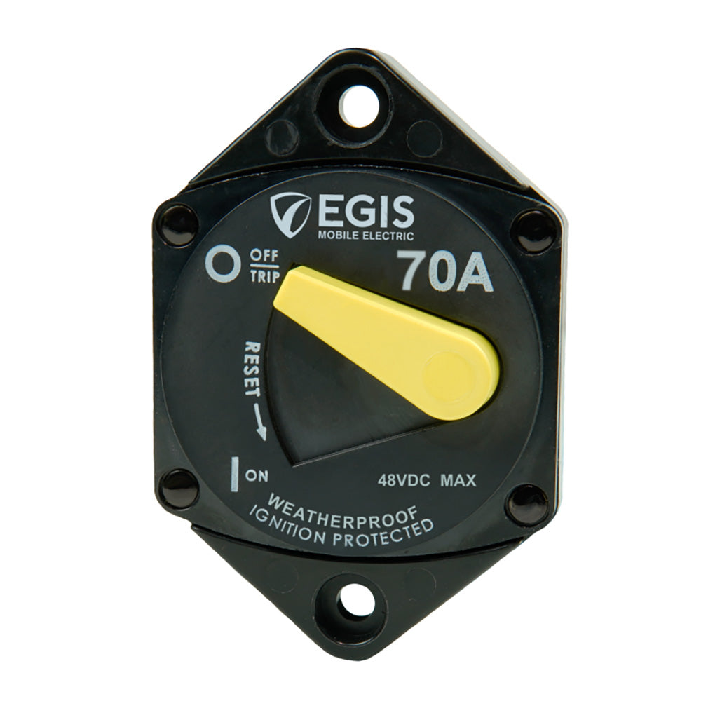 Egis Mobile Electric 87 Series 70A Panel Mount Circuit Breaker