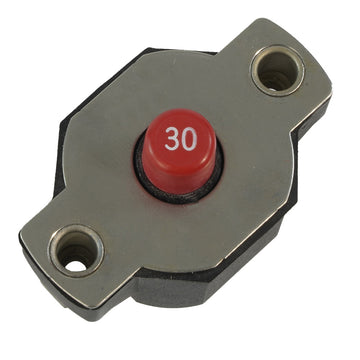 Egis Mobile Electric 30A Push Button Circuit Breaker, 32 Vdc
