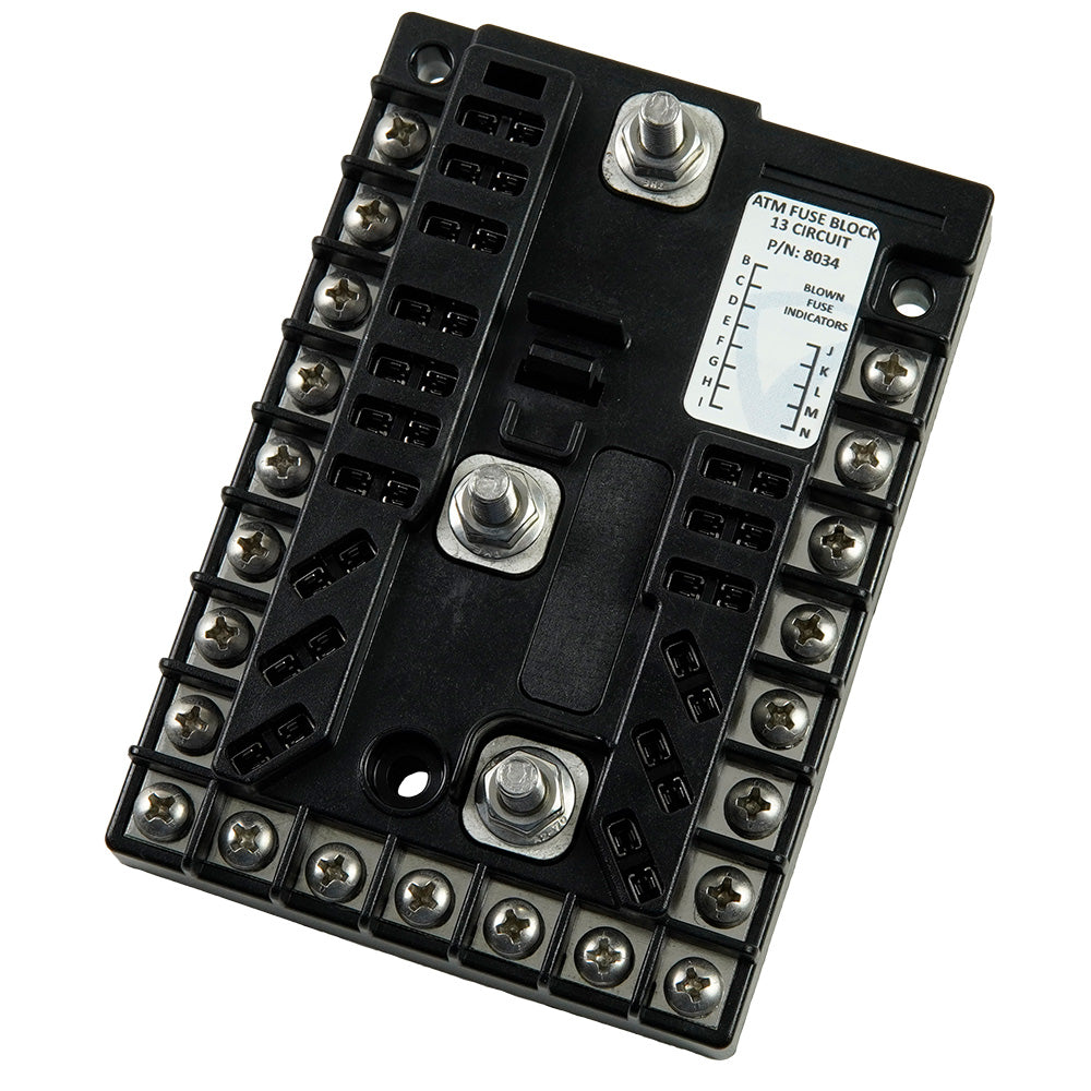 Egis Mobile Electric PDM-14 13-Circuit 200A Fuse Block with Ground