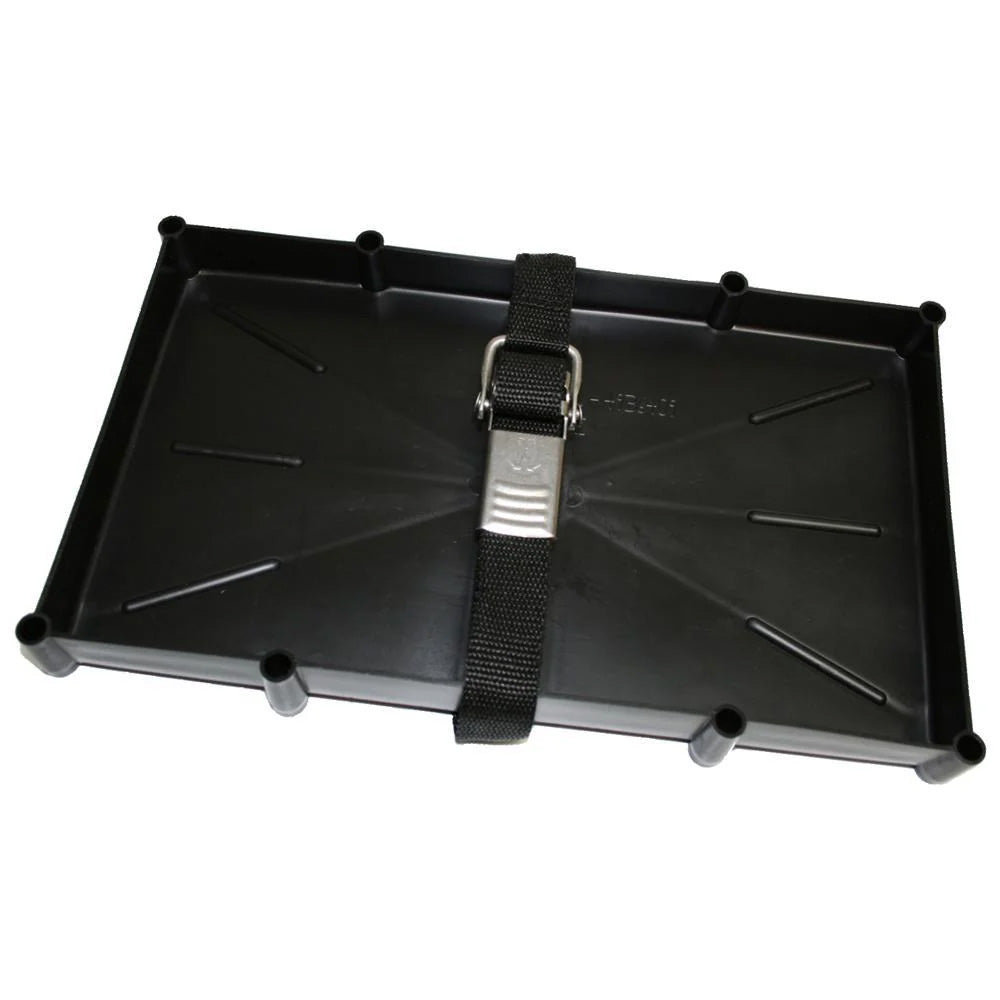 T-H Marine 27 Series Battery Tray with Stainless Steel Buckle