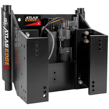 T-H Marine ATLAS EDGE 6 in. Setback Hydraulic Jack Plate, Heavy Duty, Black