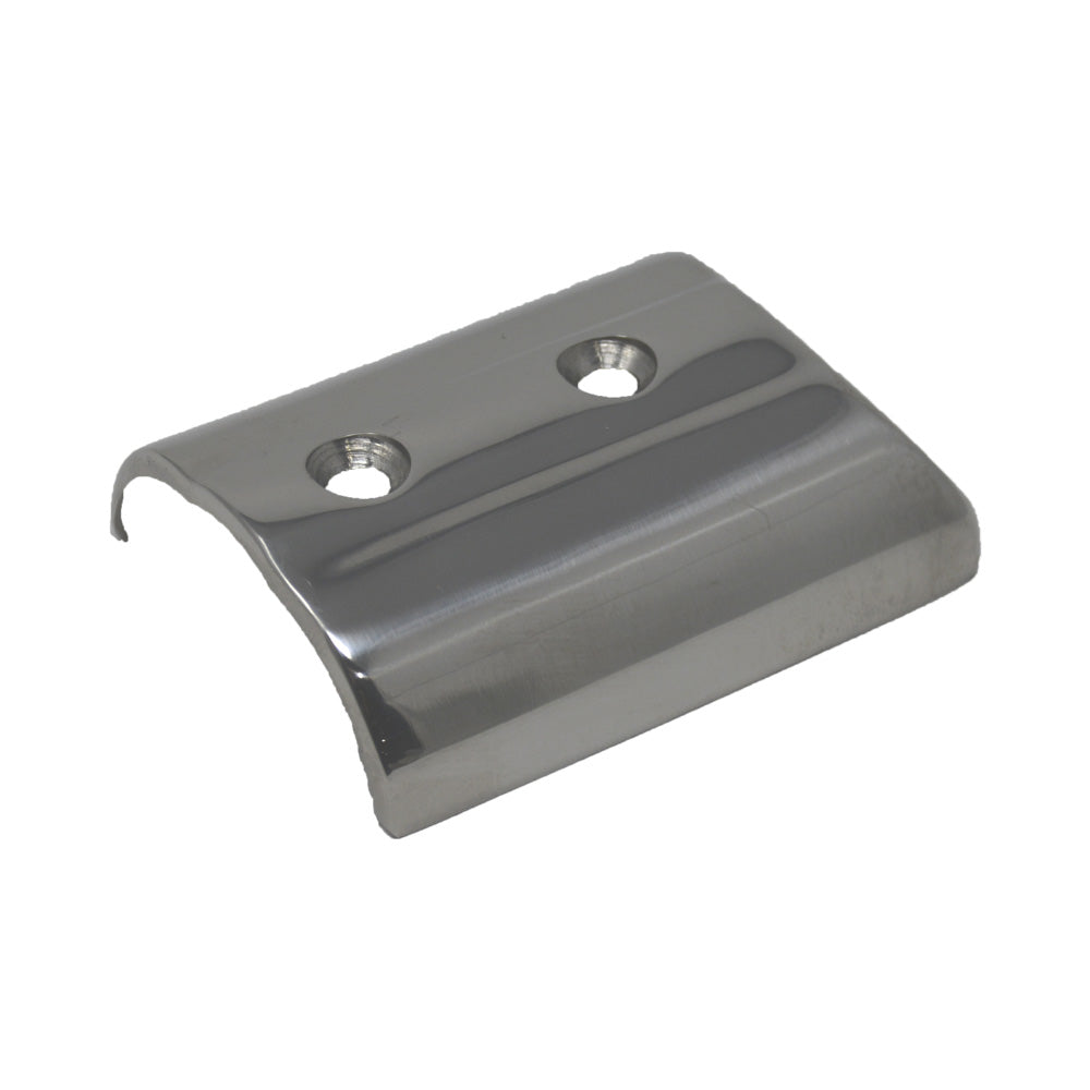 TACO Marine SuproFlex Medium Stainless Steel Rub Rail End Cap