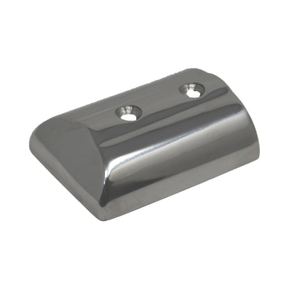 TACO Marine SuproFlex Medium Stainless Steel Rub Rail End Cap