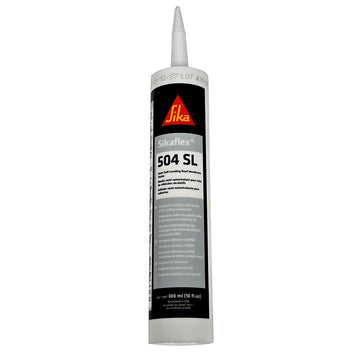 Sika Sikaflex-504 SL Semi-Leveling Roof Membrane Sealer, White, 300ml