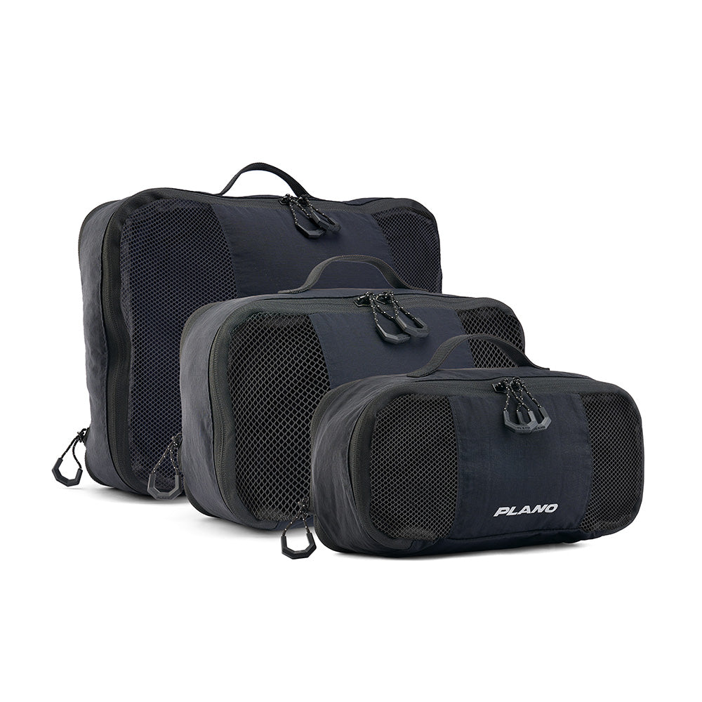 Plano Stowall Packing Cube Set, Black, 3 Sizes