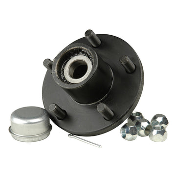 C.E. Smith Galvanized Hub Kit, 5 x 4-1/2 in. Bolt Circle, 1 to 1-1/16 in. Tapered Spindle, 1.79 in. Seal ID, 13517