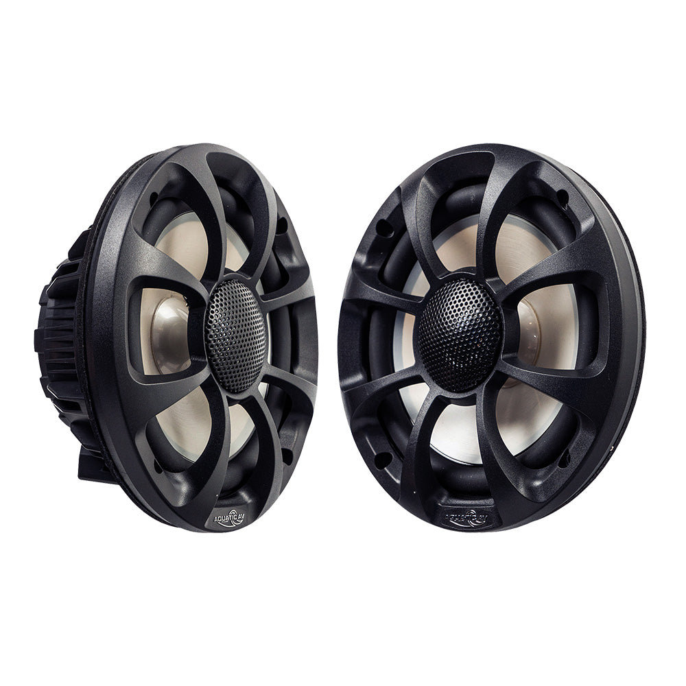 Aquatic AV PRO Sport 6.5 in. RGB Marine Speakers, Black, PX652