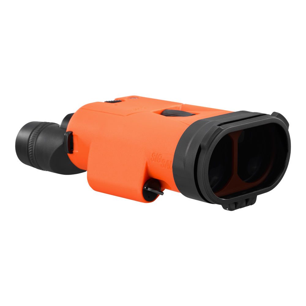 SIG SAUER ZULU6 HDX Pro Marine Image-Stabilized Binoculars, 18x50mm, Orange