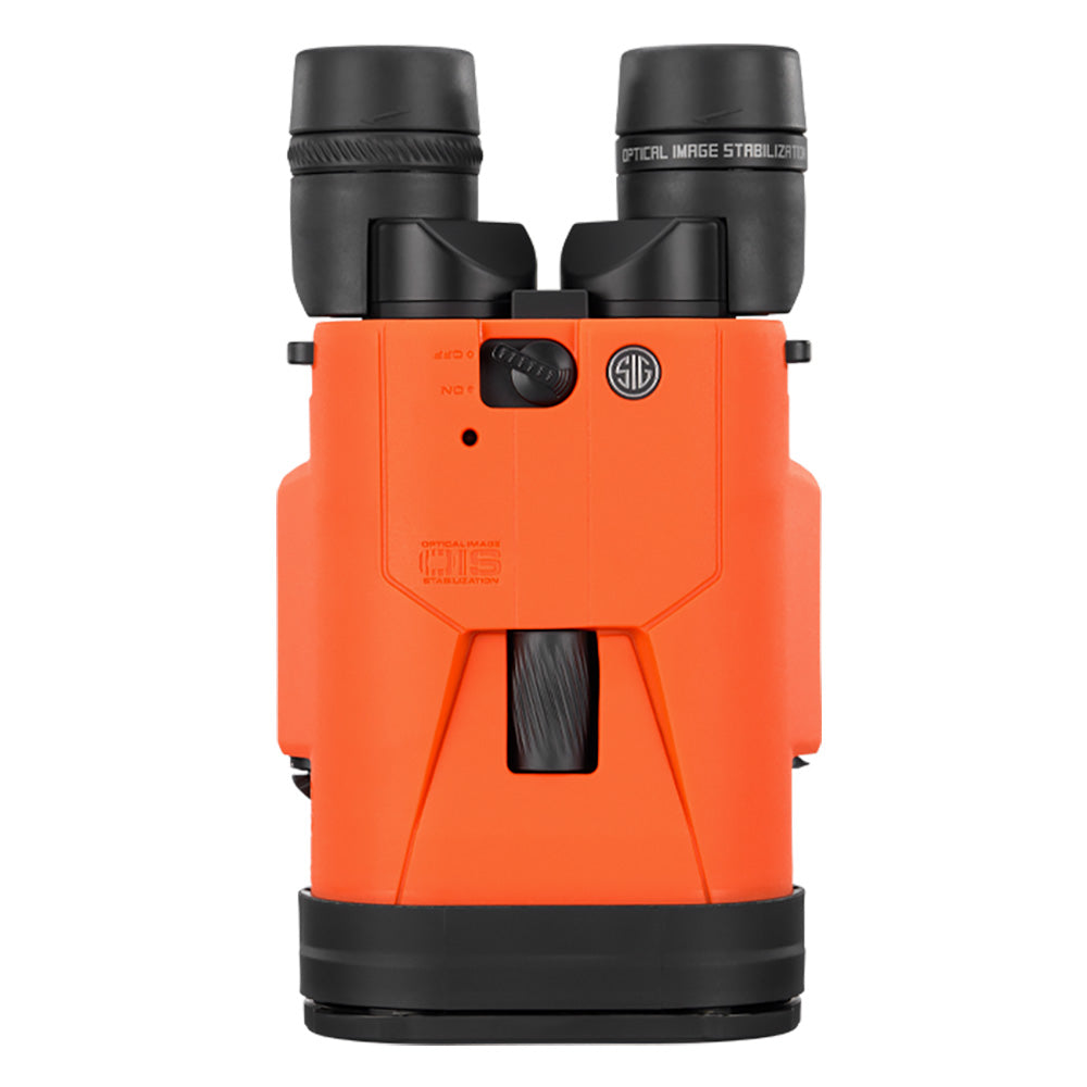 SIG SAUER ZULU6 HDX Pro Marine Image-Stabilized Binoculars, 18x50mm, Orange