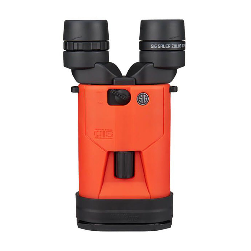 SIG SAUER ZULU6 HDX Stabilized Marine Binoculars, 16x42mm, Orange